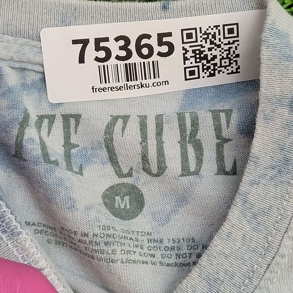 Ice-Cube Shirt Womens Medium 19x25 Blue - Picture 8 of 13